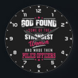 Grande Horloge Ronde God Made Police Officiers Hilarious Profession Dsg<br><div class="desc">God Made Police Officers Hilarious Profession Design est à idéal poison pour Birthdays, Christmas, Valentine's Day, ou tout autre produit spécial d'occasion. La meilleure surprise pour la police favorite, officier de police, future police, aspiring policier, policier, criminologue étudiant, policier, sergent, inspecteur, chef, superintendant, chef adjoint, policier, chef adjoint. Savoir-faire, brother,...</div>