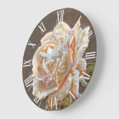 Grande Horloge Ronde Gold Silk Unique Rose (Angle)