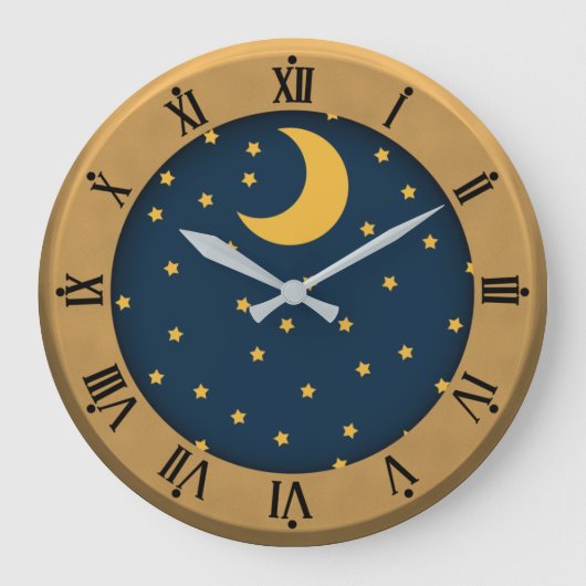 Grande Horloge Ronde Golden Time Starry Sky (Recto)