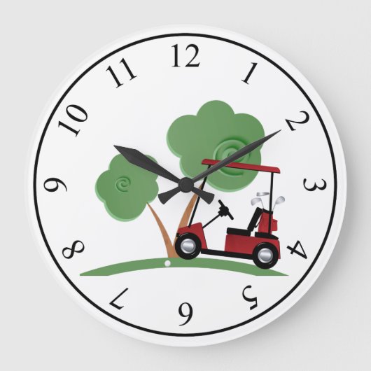 Grande Horloge Ronde Golf (Recto)