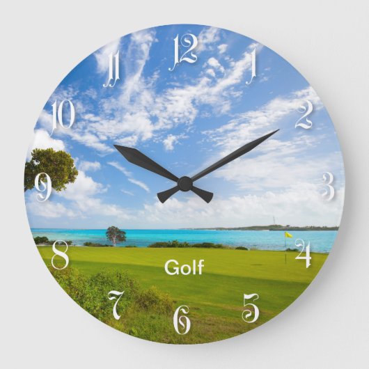Grande Horloge Ronde Golf (Recto)