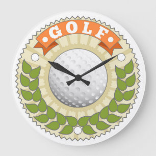 Grande Horloge Ronde Golf Large Clock
