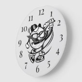 Grande Horloge Ronde Golf Large Clock (Angle)