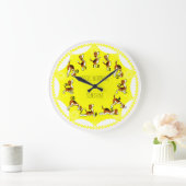 Grande Horloge Ronde Good morning sunshine (Maison)