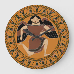 Grande Horloge Ronde Gorgon : Coupe en terre cuite kylix Siana
