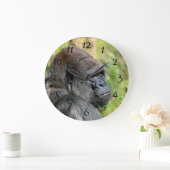 Grande Horloge Ronde Gorilla adulte (Maison)