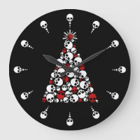 Gothic Christmas Tree Skulls