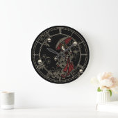 Grande Horloge Ronde Gothique Geisha (Maison)