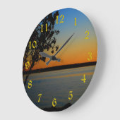 Grande Horloge Ronde Grand mur rond du lac Murray (Angle)