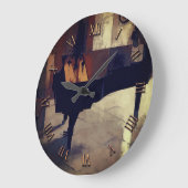 Grande Horloge Ronde Grand Piano Artwork (Angle)