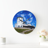 Grande Horloge Ronde Grande Galles Orme. (Maison)