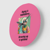 Grande Horloge Ronde Grandissement (Angle)