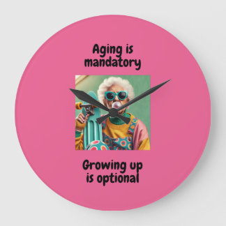 Grande Horloge Ronde Grandissement