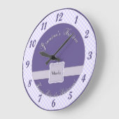 Grande Horloge Ronde Grandmas Kitchen Wall Clock (Angle)
