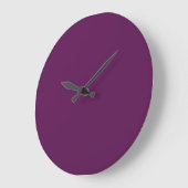Grande Horloge Ronde Grape purple  (Angle)