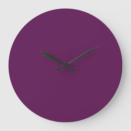 Grande Horloge Ronde Grape purple  (Recto)