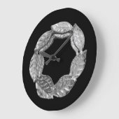 GRANDE HORLOGE RONDE GRAPHIQUE ET CONCEPTION (Angle)