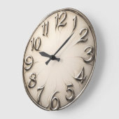 Grande Horloge Ronde Gravitational Drift — Surreal Distorted Numeral (Angle)