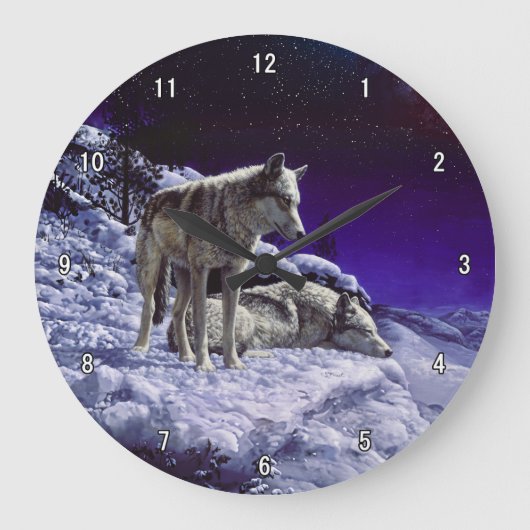 Grande Horloge Ronde Gray Wolves (Recto)