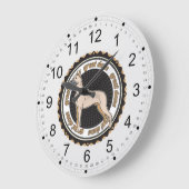 Grande Horloge Ronde Great dane (Angle)