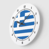 Grande Horloge Ronde Greek flag (Angle)