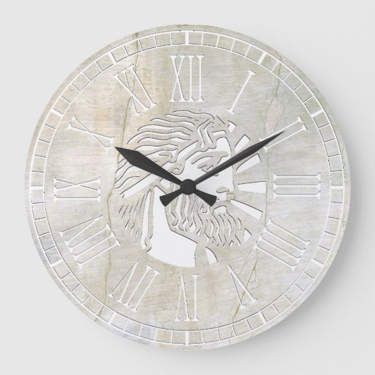 Grande Horloge Ronde Greek Warrior (Recto)