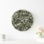 Grande Horloge Ronde Green Black Cream (Maison)
