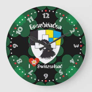 Grande Horloge Ronde Grischun Grigioni Schweiz Svizra
