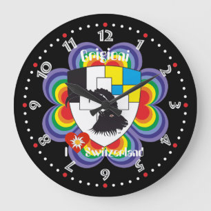 Grande Horloge Ronde Grischun Grigioni Schweiz Svizra