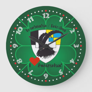 Grande Horloge Ronde Grischun Grigioni Schweiz Svizra