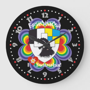 Grande Horloge Ronde Grischun Grigioni Schweiz Svizra