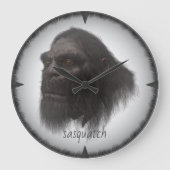 Grande Horloge Ronde gros pied, sasquatch, squatching, boogne clock (Recto)