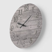 Grande Horloge Ronde Ground de Driftwood (Angle)