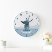 Grande Horloge Ronde Grue du chantier naval (Maison)