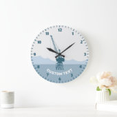 Grande Horloge Ronde Grue du chantier naval (Maison)