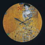 Grande Horloge Ronde Gustav Klimt - Adele<br><div class="desc">Gustav Klimt - Adele</div>