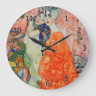 Grande Horloge Ronde Gustav Klimt - Amies
