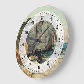 Grande Horloge Ronde Gustave | the Cliffs of Etracétate, the Port  (Angle)