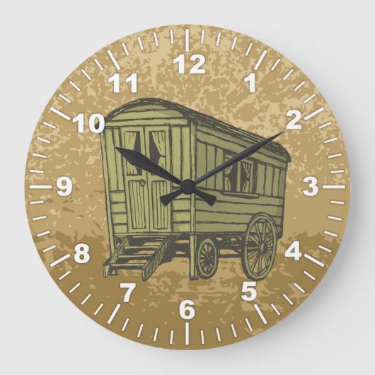 Grande Horloge Ronde Gypsy caravan (Recto)