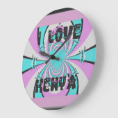 Grande Horloge Ronde Hakuna Matata Kenya (Angle)