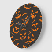 Grande Horloge Ronde Halloween (Angle)