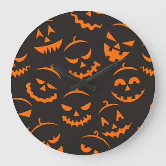 Grande Horloge Ronde Halloween (Recto)