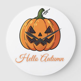 Grande Horloge Ronde Halloween Day October