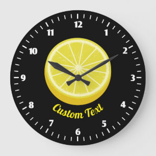 Grande Horloge Ronde Halve Lemon