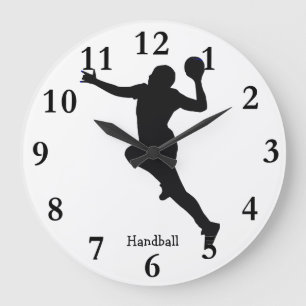 Grande Horloge Ronde Handball Player