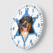 Grande Horloge Ronde Hanukkah Star of David (Angle)