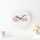GRANDE HORLOGE RONDE HAPPY BIRTHDAY  (Maison)