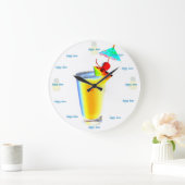 Grande Horloge Ronde Happy hour Umbrella Boisson (Maison)