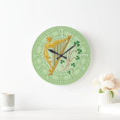 Grande Horloge Ronde Harpe d'Irlande (Maison)