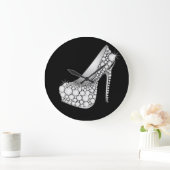 Grande Horloge Ronde Hauteur diamant blanc (Maison)